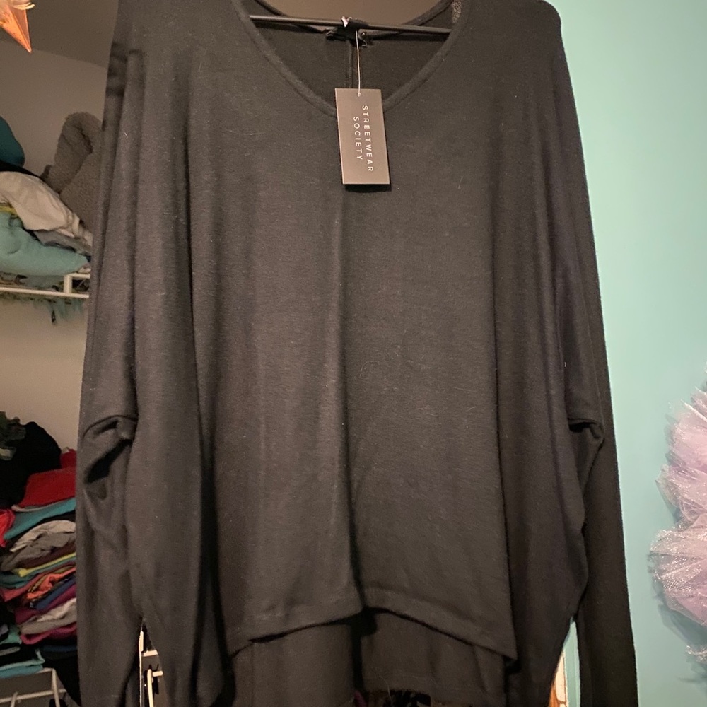 Black sweater